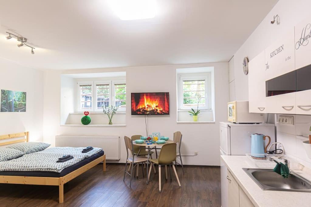 Cozy Basement Flat, Skyshowtime, 3 Minutes To Center Prag