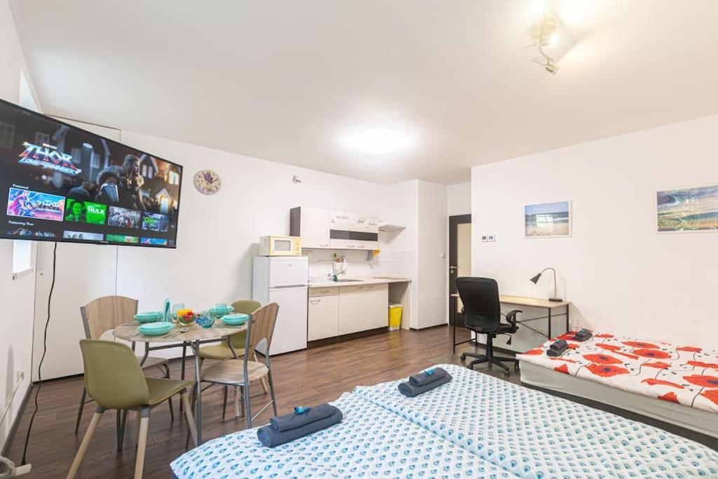 Cozy Basement Flat, Skyshowtime, 3 Minutes To Center Prag